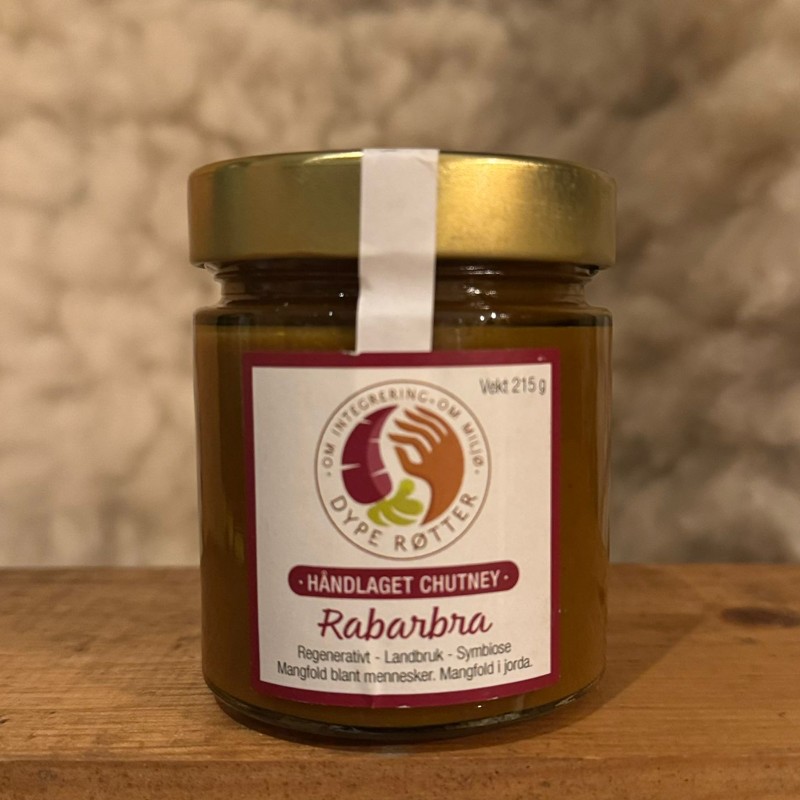 Rabarbra chutney