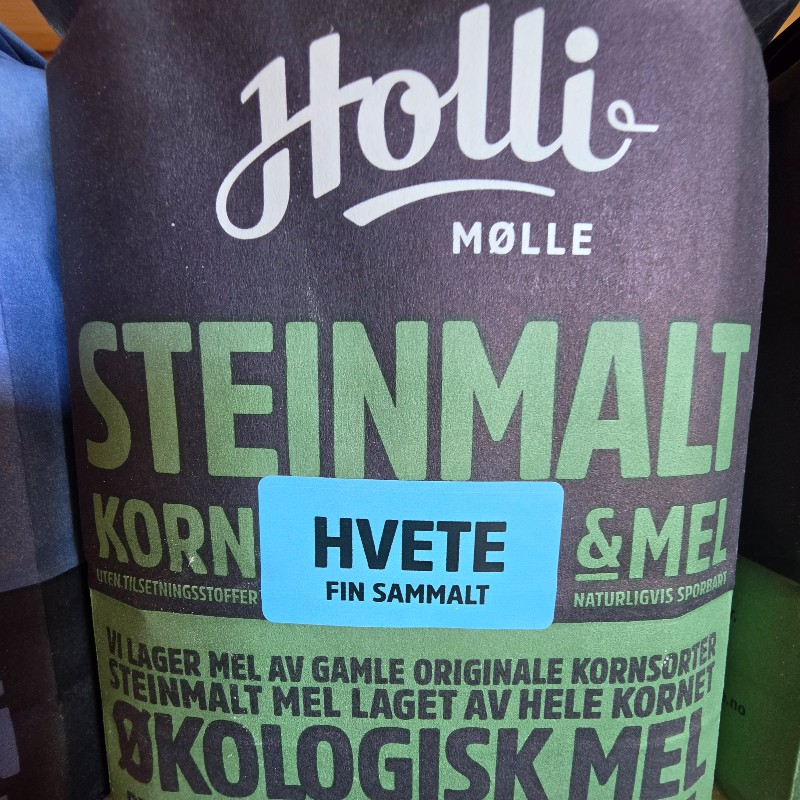 Holli Mølle mel (Fin sammalt Hvete)