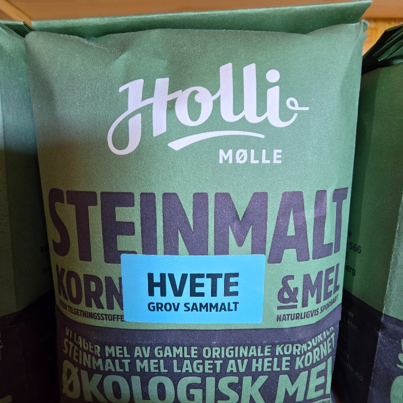 Holli Mølle mel (Grov sammalt hvete)