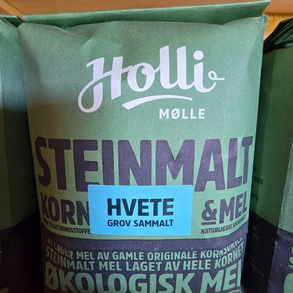 Holli Mølle mel (Grov sammalt hvete)