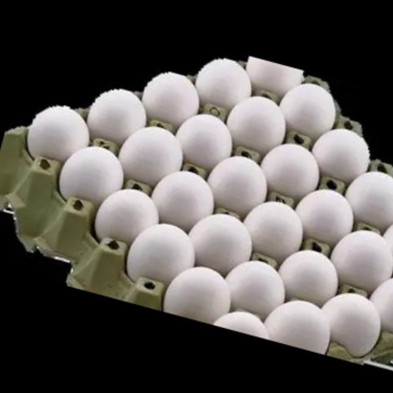 Gårdsegg, brett med 30 stk. egg