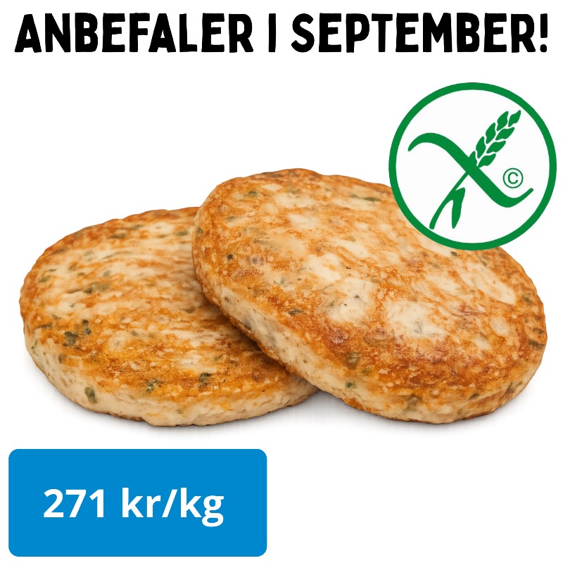 Ishavsburger 2,5 kg – håndlaget kvalitet