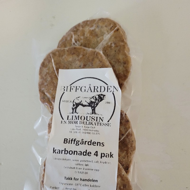 Biffgårdens karbonader 4 pak