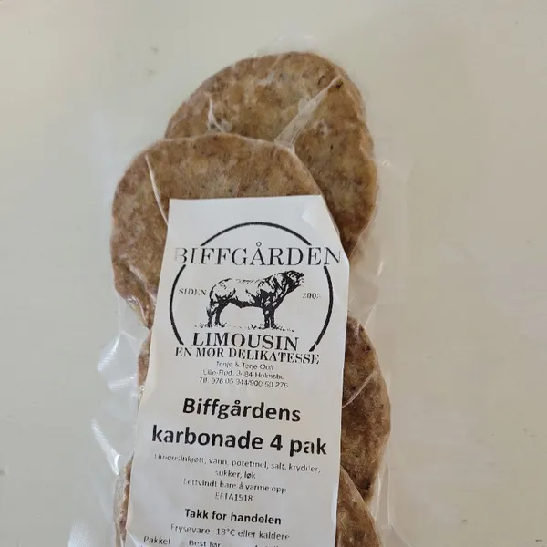 Biffgårdens karbonader 4 pak