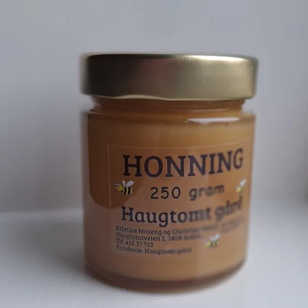 Sensommerhonning, 250 gram i glass