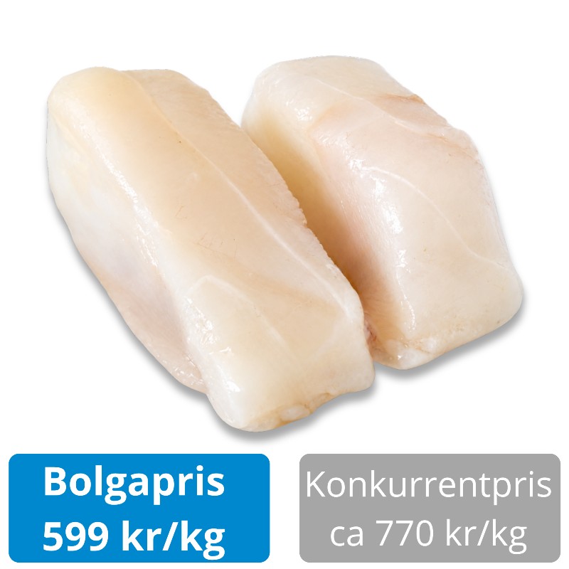 Breiflabb2,5 kg – eksklusive filetstykker