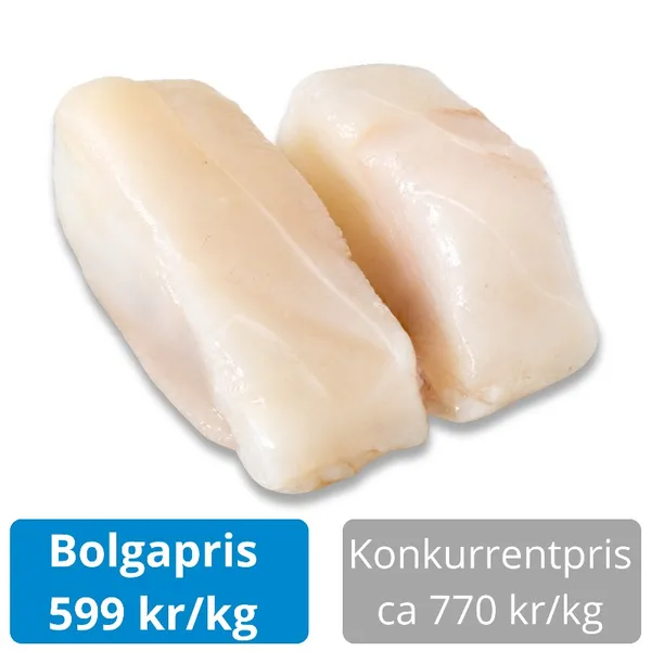 Breiflabb2,5 kg – eksklusive filetstykker