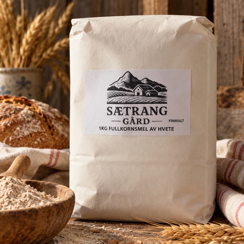1 kg hvete sammalt fin
